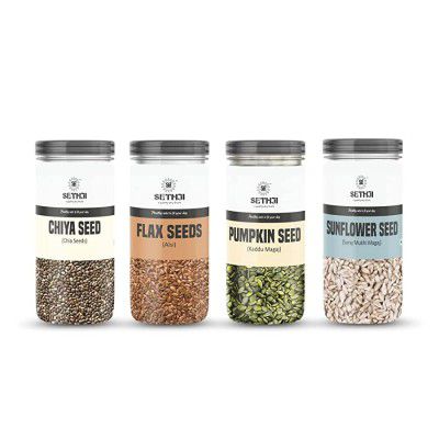 SETHJI Raw Seeds for Eating | Diet Snacks
