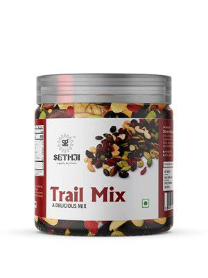 SETHJI Trail Mix Dry Fruits, Nuts, Seeds & berries Jar