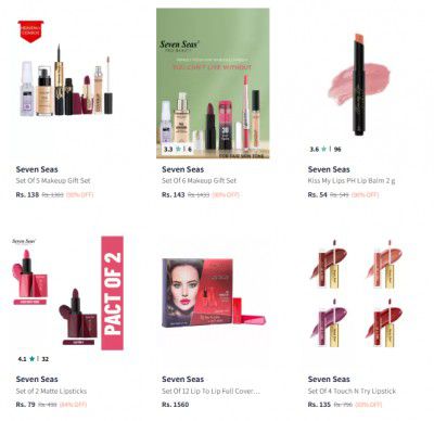 Seven Seas Beauty Products Upto 90% Off