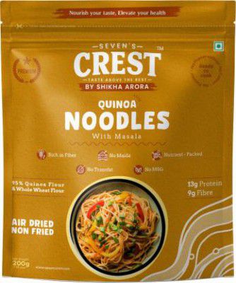 sevens crest Quinoa Noodles 200 gm (Pack of 1) Instant Noodles Vegetarian - (200 g)
