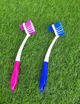 SEVENS Dual Action SINC and Plastic Dish Brush (Pack of 2)