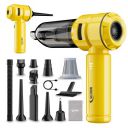 SEZNIK Vacuum Cleaner for Home Use | Car Use | 4 in 1 Cordless Vacuum Cleaner & Blower | Rechargeable 6000mAh | 3 Speed Suction Upto 15000PA | BLDC Motor | Clean Sofa, Curtains, More | 1 Year Warranty...