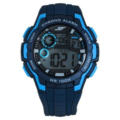 SF Atomic Digital Black Dial Men's Watch - 77097PP03 / 77097PP03