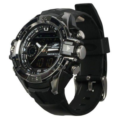SF Chrome Analog-Digital Black Dial Men's Watch - 77103PP02 / 77103PP02