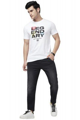 Sf Jeans By Pantaloons Men's Slim Cropped FIT Jeans