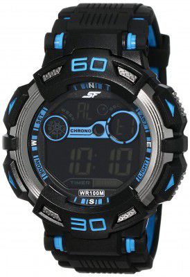 SF Ocean Series 2 Digital Black Dial Mens Watch-NL77009PP02/NP77009PP02