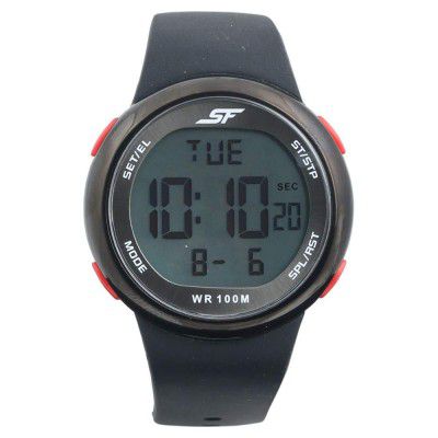 SF Slash Digital Black Dial Mens Watch - 77098PP01 / 77098PP01