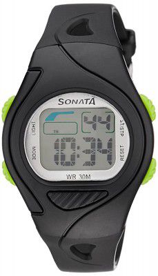 SF Super Fibre Digital Grey Dial Mens Watch NM87011PP01A