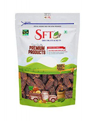 SFT Dried Dates Brown,Black/Sukha Khajoor (Kala Chuara) 1 Kg