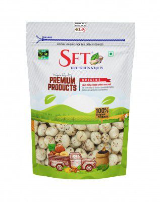 SFT Rock Salt Flavoured & Roasted Makhana (Fox Nut Lotus Seed) 100 Gm