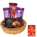 SFU E Com Choco Fills With Loaded Milky Chocolates| Diwali Chocolate Gift | Premium Diwali Greeting Card with Chocolate Hamper | Chocolate Gift Hamper | 1211...