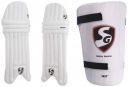 SG Nexus Batting Leg Guard, Junior and SG Test Youth Thigh Pads, Youth Combo...