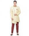 SG RAJASAHAB Embellished Sherwani Set with Band Collar...