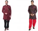SG RAJASAHAB Men's Sherwani Sets Upto 89% Off...