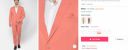 SG RAJASAHABMen Peach-Coloured Solid Single-Breasted Casual Suit...