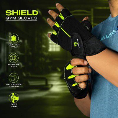 SG Shield Weightlifting Gloves | Gym Gloves with Soft Grip & Anti-Slip Palm | SG01GMAC0052