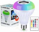 SGE Led Bulb with Bluetooth Speaker Music Light Bulb RGB Light Ball Bulb Colorful Lamp with Remote Control for Home, Bedroom, Living Room, Party etc.... Smart Bulb...