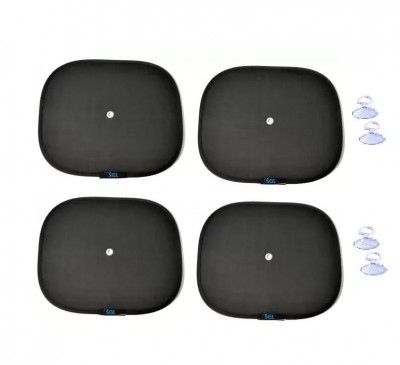 SGL Premium car Sun Shades, Universal fit for All Cars varient: z Black