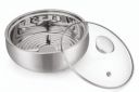 SgnoraWare Roti Server/Belly Shape Insulated Stainless Steel Casserole ...