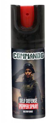 Shadow Securitronics Commando Super-Strong Military-Grade OC Pepper Spray with Safety Lock for Women – 14gm