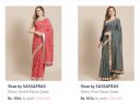 Shae By Sassafras Sarees at Minimum 70% off...