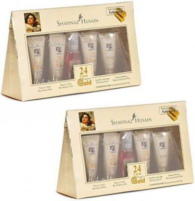 Shahnaz Husain Shahnaz_Husain 24 Carat Gold Kit 80 g (Set of 10)  (10 x 8 g)