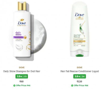 [ All Brand ] Shampoos & Conditioner Starts at Rs.60