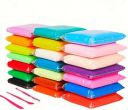 Shamsi Arts Ultra Light Modelling Bouncing Clay with Tools for Kids (Pack of 12)...