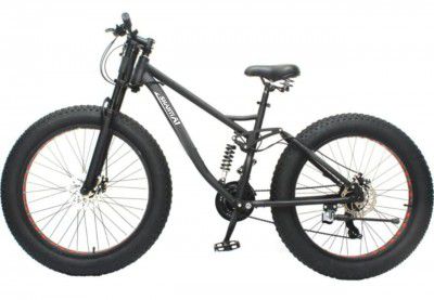 Shanti A1 Dual Suspension Fat Unisex Mountain Bike with 26X4 INCH Wheels  