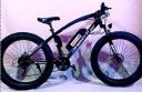 Shanti A1 Fat Electric Mountain Bike, 21 Speed for Unisex Adults with 26 Inch 250W and 36V 10.4 Ah  (Shimano Gear)...