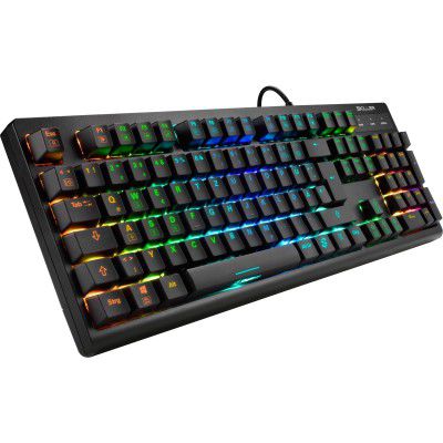 Sharkoon Skiller Sgk30 Blue- Mechanical Gaming Keyboard with RGB Lighting