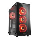 Sharkoon Tg5 Glass ATX Midi Tower Case - Red...