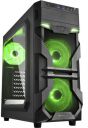 Sharkoon VG7-W Green Mini Tower PC Computer Case...