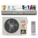 SHARP 1.5 Ton 3 Star 5-in-1 Convertible, Turbo Cool Technology, Inverter Split AC, AH-SI18V3B-GC...