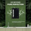 Sharp WJ-US004B-ES UV + TDS + CeroSilver Water Purifier (Ebony Silver)...