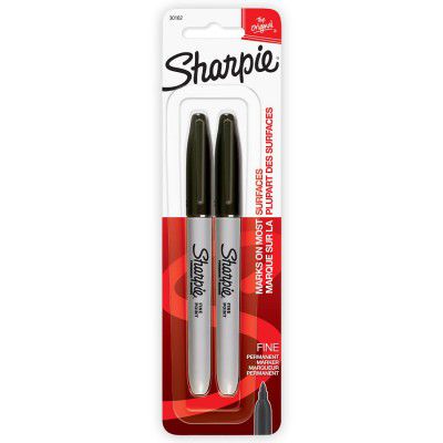 SHARPIE Black Permanent Marker with Fine Tip for Precise Writing