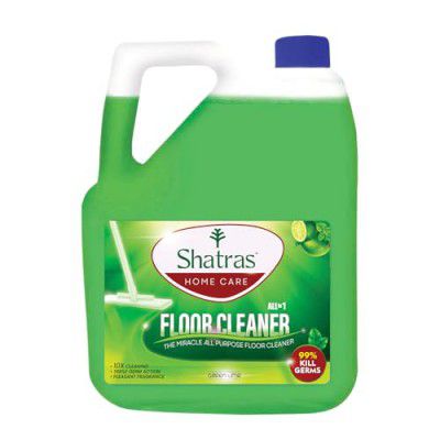 Shatras 5 Liter Green Lime Surface & Floor Cleaner | High-Strength 10X Cleaning Power | Ideal For All Floors & Surfaces