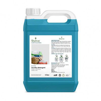 Shatras Liquid Detergent 5 Liter | Laundry Liquid For Fabric Care