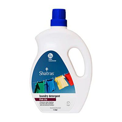 Shatras Premium Pink Lily Liquid Detergent - 1 Liter Pink Lily Liquid Detergent