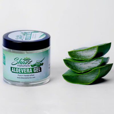 SHAZZ NATURALS ALOEVERA GEL - MULTIPURPOSE FOR SKIN & HAIR - 100GM