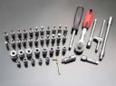 Shdav High Quality 46pcs 1/4-Inch Socket Set Tool Ratchet Torque Wrench Combo Tools Kit Car Repair Tools (Pack of 46)...