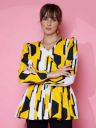 Sheetal Associates  Casual Puff Sleeves Floral Print Women Yellow Top...