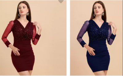 Sheetal Associates Women Dress Min. 80% Off
