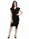 Sheetal Associates Women's Short Sleeve V-Neck Bodycon Casual Mini Dress...