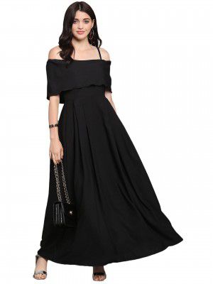 Sheetal Associates Women's Sleeveless Fit and Flare Casual Maxi Dress