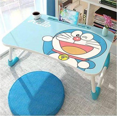 ShelfKing Wood Portable Laptop Table  (Finish Color - Doremon, Pre Assembled)