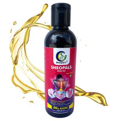 Sheopals Ayurvedic Pain Relief Oil For Joint, Back, Knee, Shoulder And Muscular Pain (120 Ml (Pack Of 1))