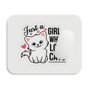 SHERISH Cute Cat Mouse Pad for Laptop & PC – 19x23 cm...