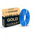 SHIKHAR GOLD House Wire and Cable | FR PVC Insulated Pure Copper Wire | 90M Length (Blue, 1 sq/mm)...