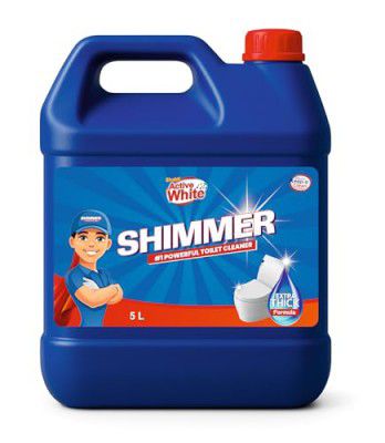 Shimmer Toilet Cleaner, 5L Mega Jar